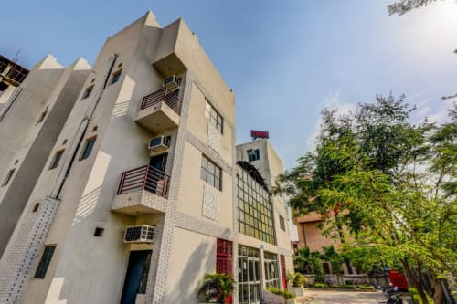 StayEase hostel exterior